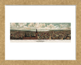 Panoramic View of Milwaukee, Wisconsin, 1898 (Framed) -  Gugler Litho. - McGaw Graphics