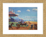 Race Track, 1908-1909 (Framed) -  William James Glackens - McGaw Graphics