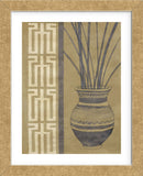 Tribal Vase  (Framed) -  Dominique Gaudin - McGaw Graphics