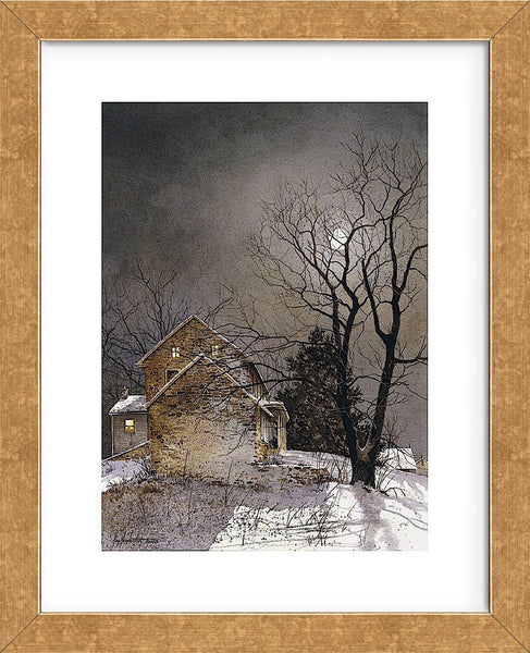 Working Late (Framed) | McGaw Graphics