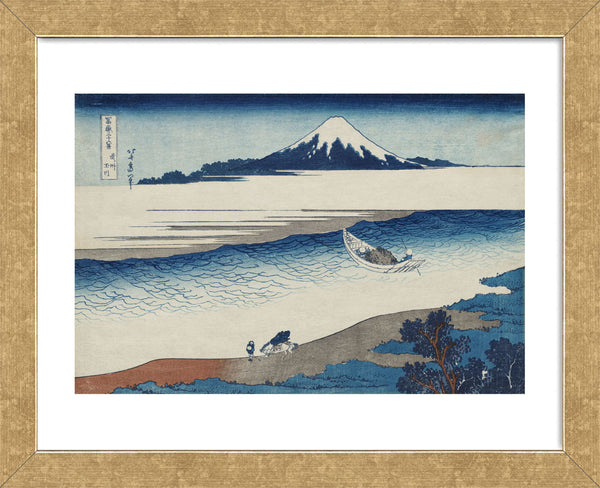 The Jewel River In Musashi Province (Framed) | McGaw Graphics