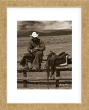 Smokin’ Cowboy (Framed) -  Barry Hart - McGaw Graphics