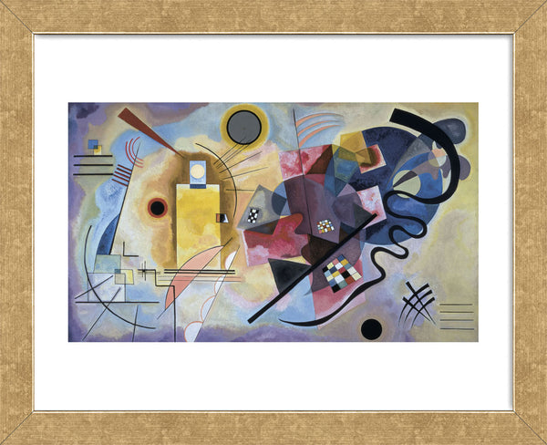 Yellow, Red, Blue, 1925 (Framed) | McGaw Graphics