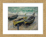 Three Fishing Boats, 1886 (Framed) -  Claude Monet - McGaw Graphics