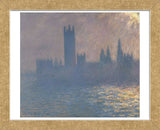 Houses of Parliament, Sunlight Effect (Le Parlement, effet de soleil), 1903 (Framed) -  Claude Monet - McGaw Graphics