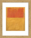 Orange and Tan, 1954 (Framed) -  Mark Rothko - McGaw Graphics