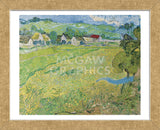 “Les Vessenots” in Auver, 1890 (Framed) -  Vincent van Gogh - McGaw Graphics