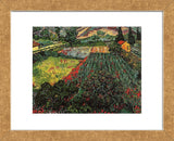 Field of Poppies, Saint-Remy, c. 1889 (Framed) -  Vincent van Gogh - McGaw Graphics