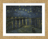Starry Night Over the Rhone (Framed) -  Vincent van Gogh - McGaw Graphics