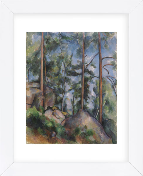Pines and Rocks (Fontainebleau), c. 1897 (Framed) | McGaw Graphics