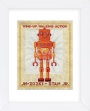 Stan Jr. Box Art Robot (Framed) -  John W. Golden - McGaw Graphics