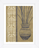 Tribal Vase  (Framed) -  Dominique Gaudin - McGaw Graphics