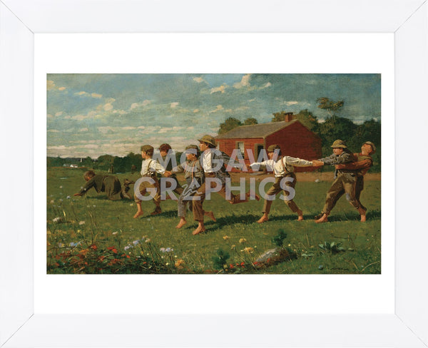 Snap the Whip, 1872 (Framed) | McGaw Graphics