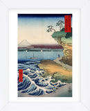 Otsuki Plain in Kai Province, from the series Thirty-six Views of Mount Fuji, 1858 (Framed) -  Ando Hiroshige - McGaw Graphics