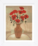 Crimson Poppies  (Framed) -  Beverly Jean - McGaw Graphics