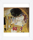The Kiss (detail)  (Framed) -  Gustav Klimt - McGaw Graphics