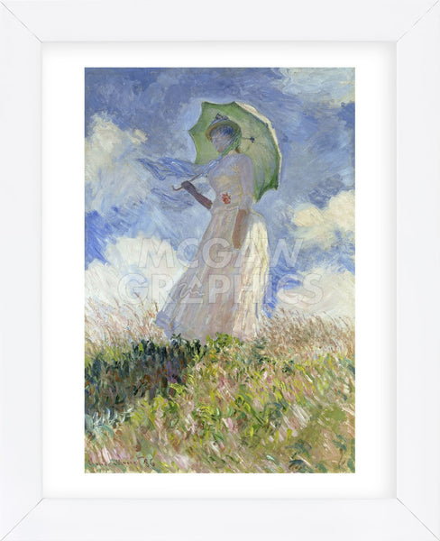 Woman with Parasol (Framed) | McGaw Graphics