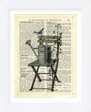 Gardener’s Chair (Framed) -  Marion McConaghie - McGaw Graphics