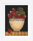 Cup O Strawberries (Framed) -  Diane Ulmer Pedersen - McGaw Graphics