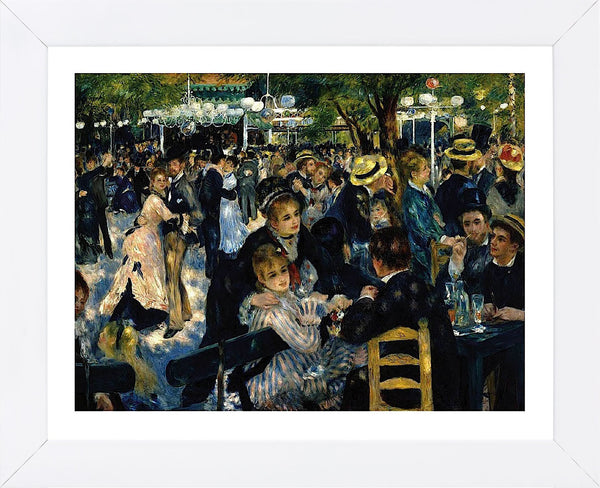 Le Moulin de la Galette 1876 (Framed) | McGaw Graphics
