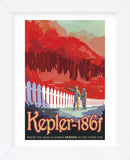 Kepler-186f (Framed) -  Vintage Reproduction - McGaw Graphics