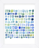 Series Sea Glass No. III (Framed) -  Louise van Terheijden - McGaw Graphics