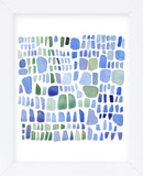 Series Sea Glass No. IV (Framed) -  Louise van Terheijden - McGaw Graphics