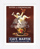 Cafe Martin (Framed) -  Vintage Posters - McGaw Graphics