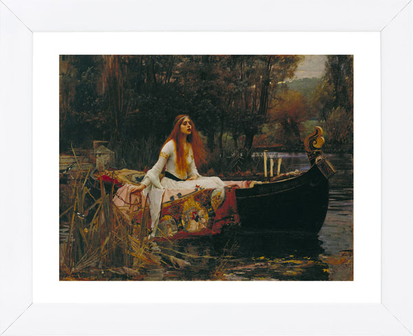 The Lady of Shalott, 1888 (Framed) | McGaw Graphics