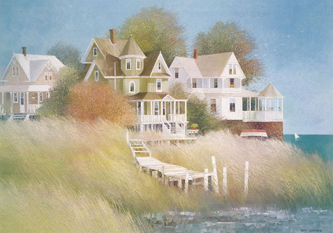 Cottages by the Sea -  Albert Swayhoover - McGaw Graphics
