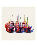 Nine Jelly Apples, 1964 -  Wayne Thiebaud - McGaw Graphics