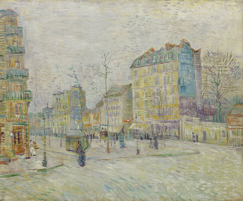 Boulevard de Clichy, 1887 -  Vincent van Gogh - McGaw Graphics