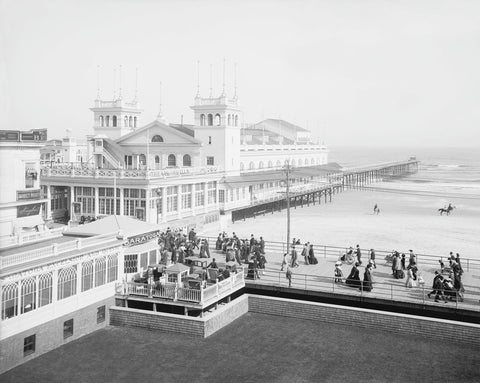 Steeplechase Pier, Atlantic City, NJ, c. 1905 -  Vintage Photography - McGaw Graphics
