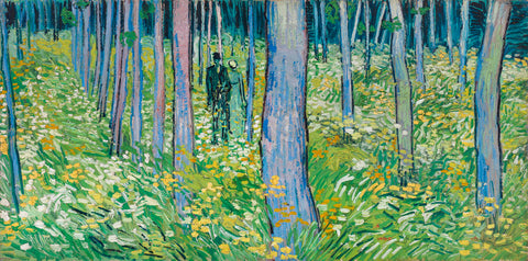 Undergrowth with Two Figures, 1890 -  Vincent van Gogh - McGaw Graphics