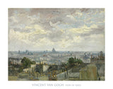 View of Paris, 1886 -  Vincent van Gogh - McGaw Graphics