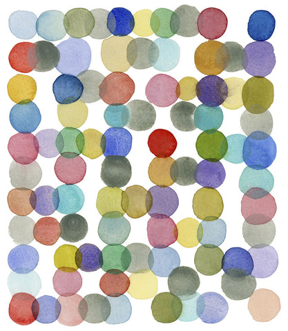 Series Colored Dots No. II -  Louise van Terheijden - McGaw Graphics