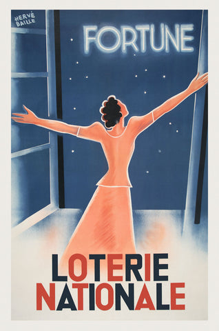 Loterie Nationale -  Vintage Posters - McGaw Graphics