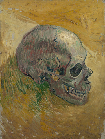 Skull, 1887 (side) -  Vincent van Gogh - McGaw Graphics