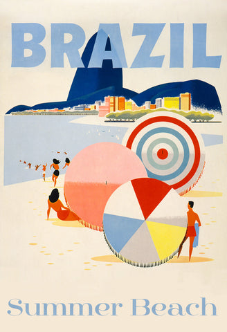 Brazil Beach -  Vintage Sophie - McGaw Graphics