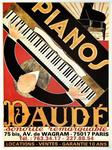 Pianos Daude -  Vintage Sophie - McGaw Graphics