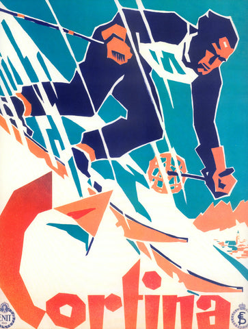 Ski Cortina -  Vintage Sophie - McGaw Graphics