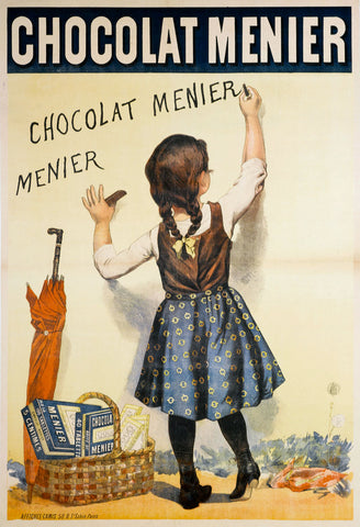 Chocolat Menier -  Vintage Poster - McGaw Graphics