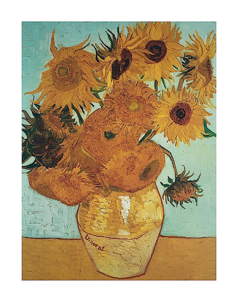 Sunflowers on Blue, 1888 | McGaw Graphics
