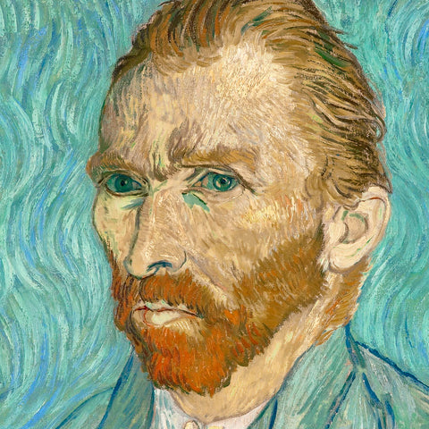 Self Portrait (detail) -  Vincent van Gogh - McGaw Graphics