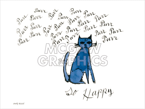 額装済/So Happy ca 1958/アンディ ウォーホル/ポスター/アート So Happy, ca. 1958 | McGaw Graphics