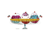 Ice Cream Dessert, c.1959 (3 scoop) -  Andy Warhol - McGaw Graphics