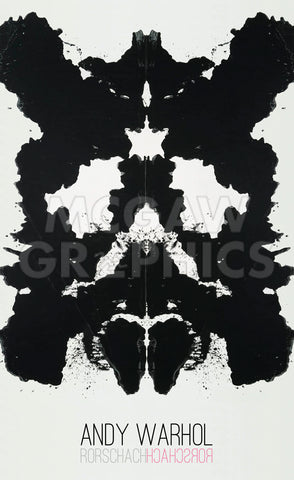 Rorschach, 1984 -  Andy Warhol - McGaw Graphics