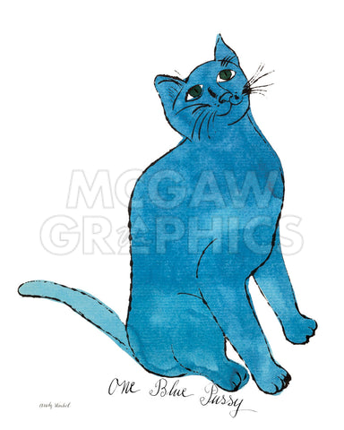 Cat From "25 Cats Named Sam and One Blue Pussy", c. 1954  (One Blue Pussy) -  Andy Warhol - McGaw Graphics