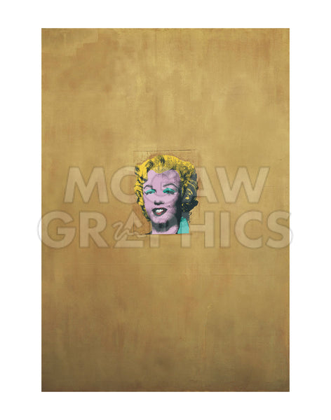 Gold Marilyn Monroe, 1962 | McGaw Graphics