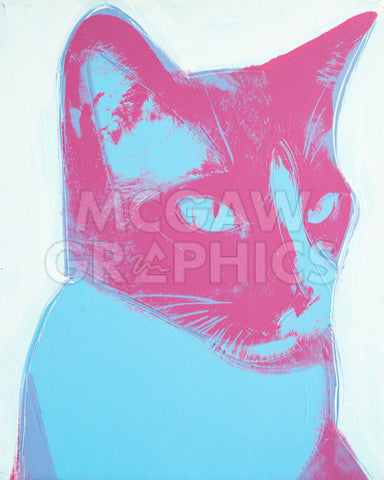 Cat, 1976 -  Andy Warhol - McGaw Graphics